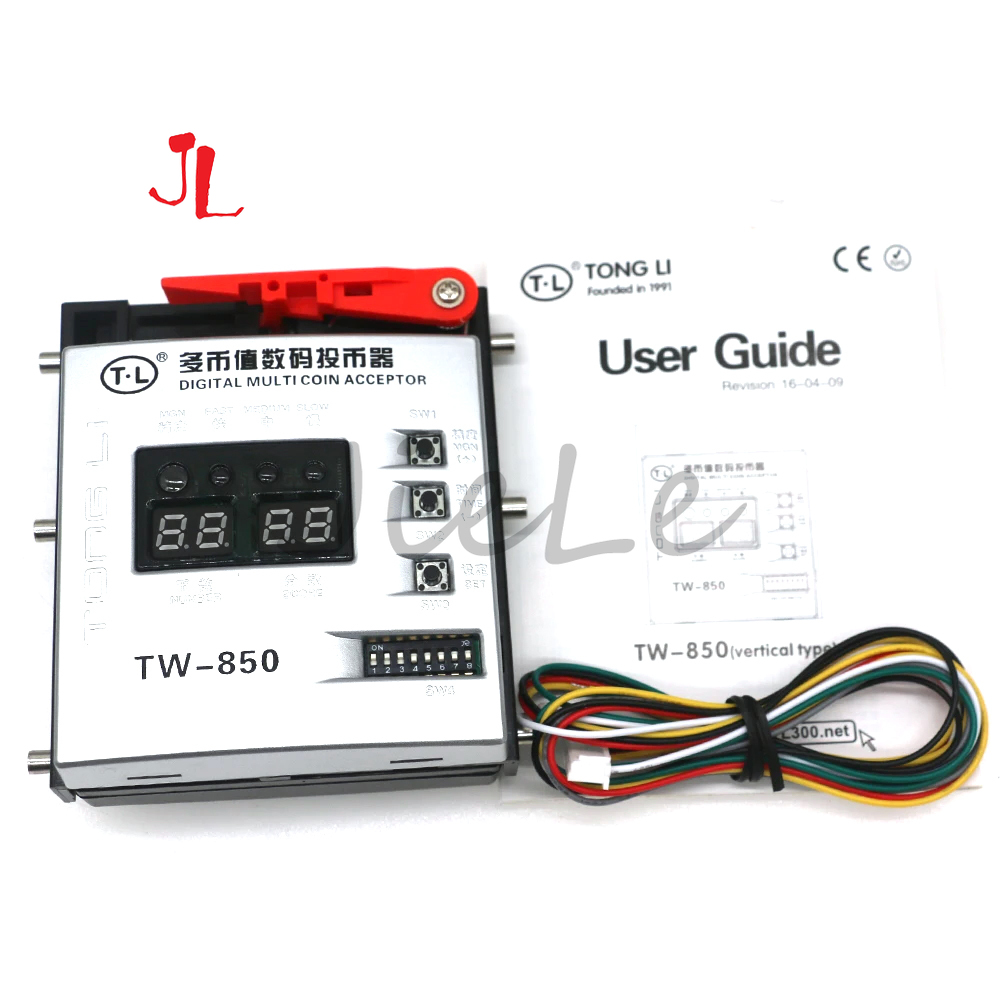 Arcade Games Vending - TL TW-850 Multi Coin Acceptor, 5