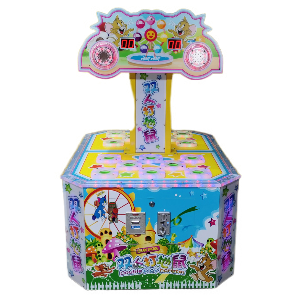 Whack A Mole Arcade - LED 2/4/6/8 Player Arcade Hammer Game