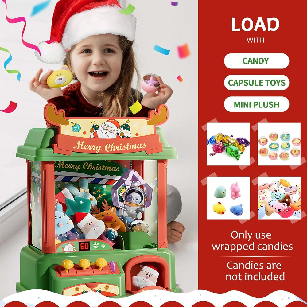 Christmas Claw Machine For Kid - Arcade Vending Machine ulasan dan harga