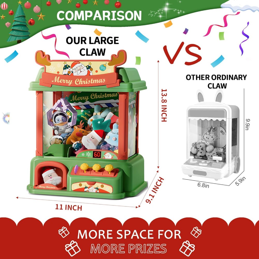Christmas Claw Machine For Kid - Arcade Vending Machine ulasan dan harga