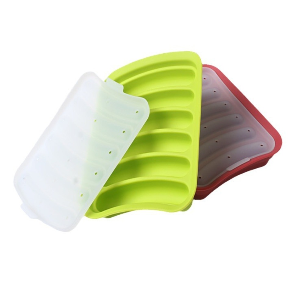 1Pcs Silicone Sausage Mold 6-c - Hot Dog Vending Cart ulasan dan harga