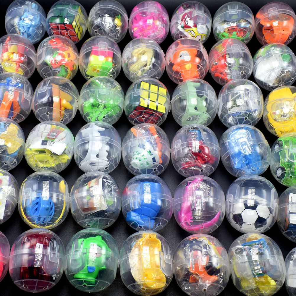20PCS Gachapon Machine Transpa - Claw Crane Machine ulasan dan harga
