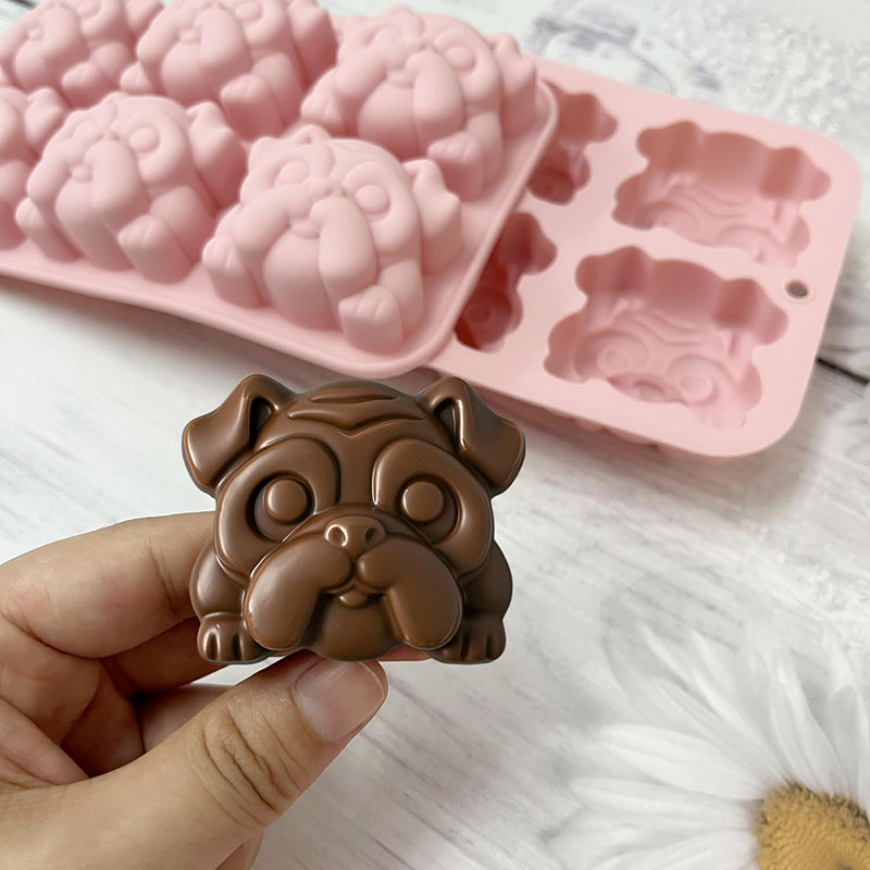 Bulldog Chocolate Silicone Mol - Hot Dog Vending Cart ulasan dan harga