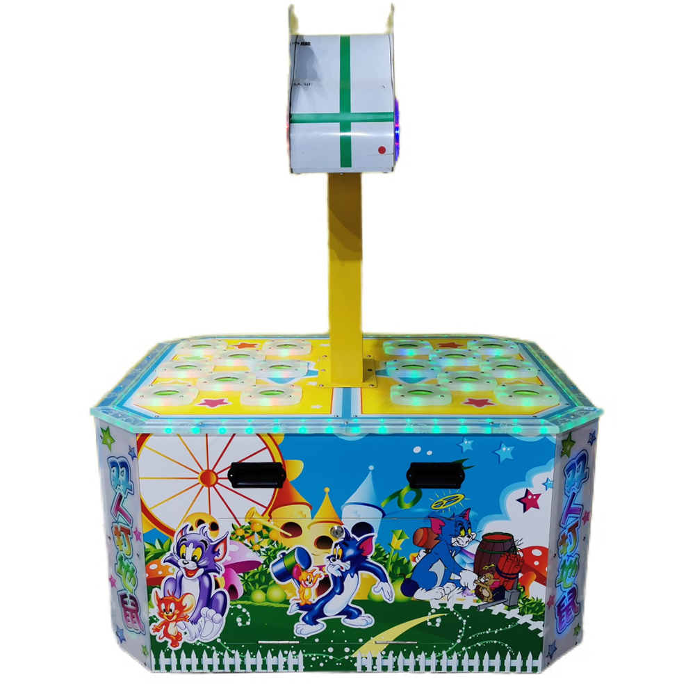 LED 2/4/6/8 Player Arcade Hamm - Whack A Mole Arcade ulasan dan harga