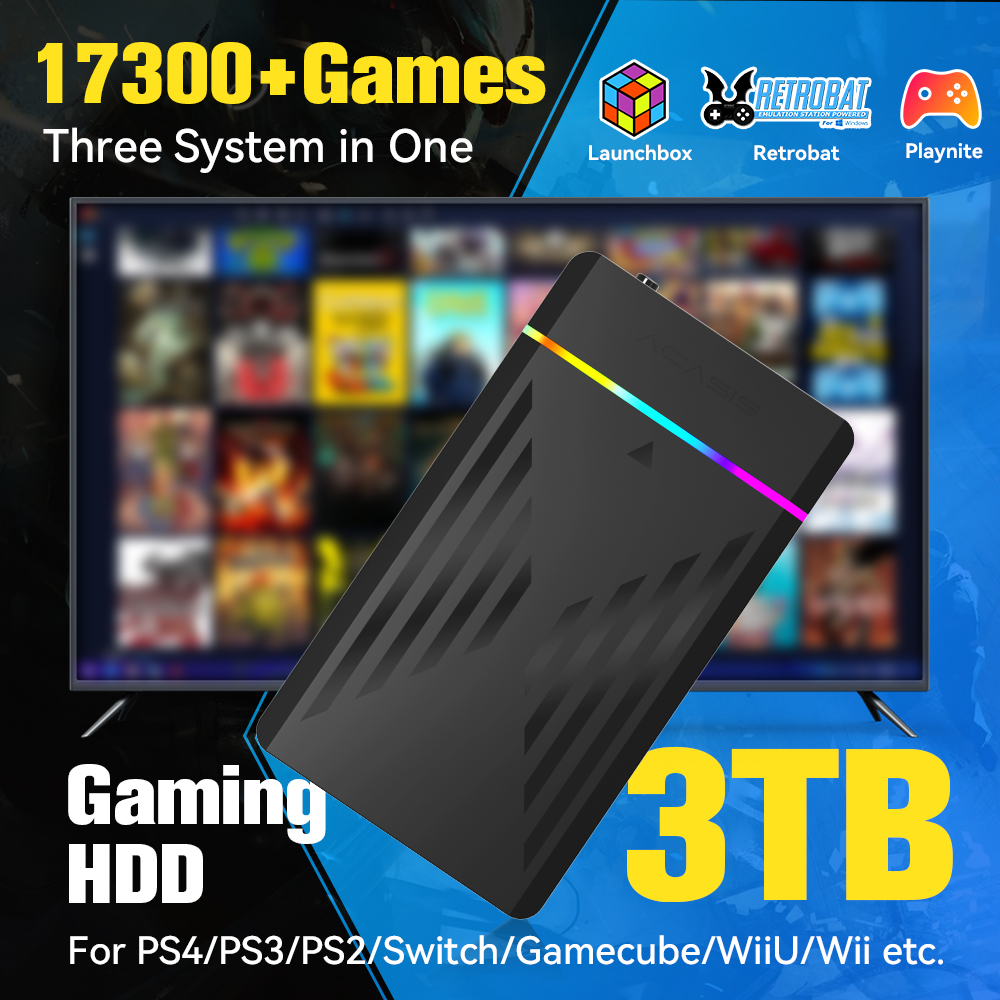 3TB Portable Gaming HDD Launch - Arcade X ulasan dan harga